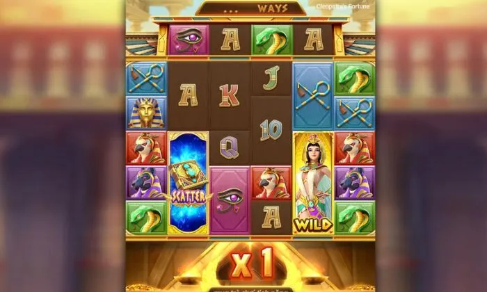 Chế độ trả thưởng đặc biệt trong trò chơi Cleopatra's Fortune