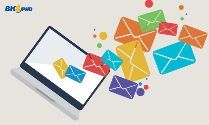 liên hệ BK8 Gửi Email hỗ trợ cho BK8