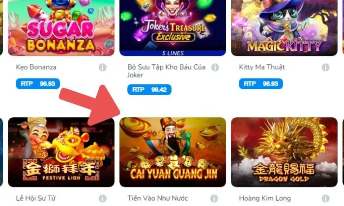 Tiền vào như nước bk8 Giới thiệu slots game Tiền Vào Như Nước BK8